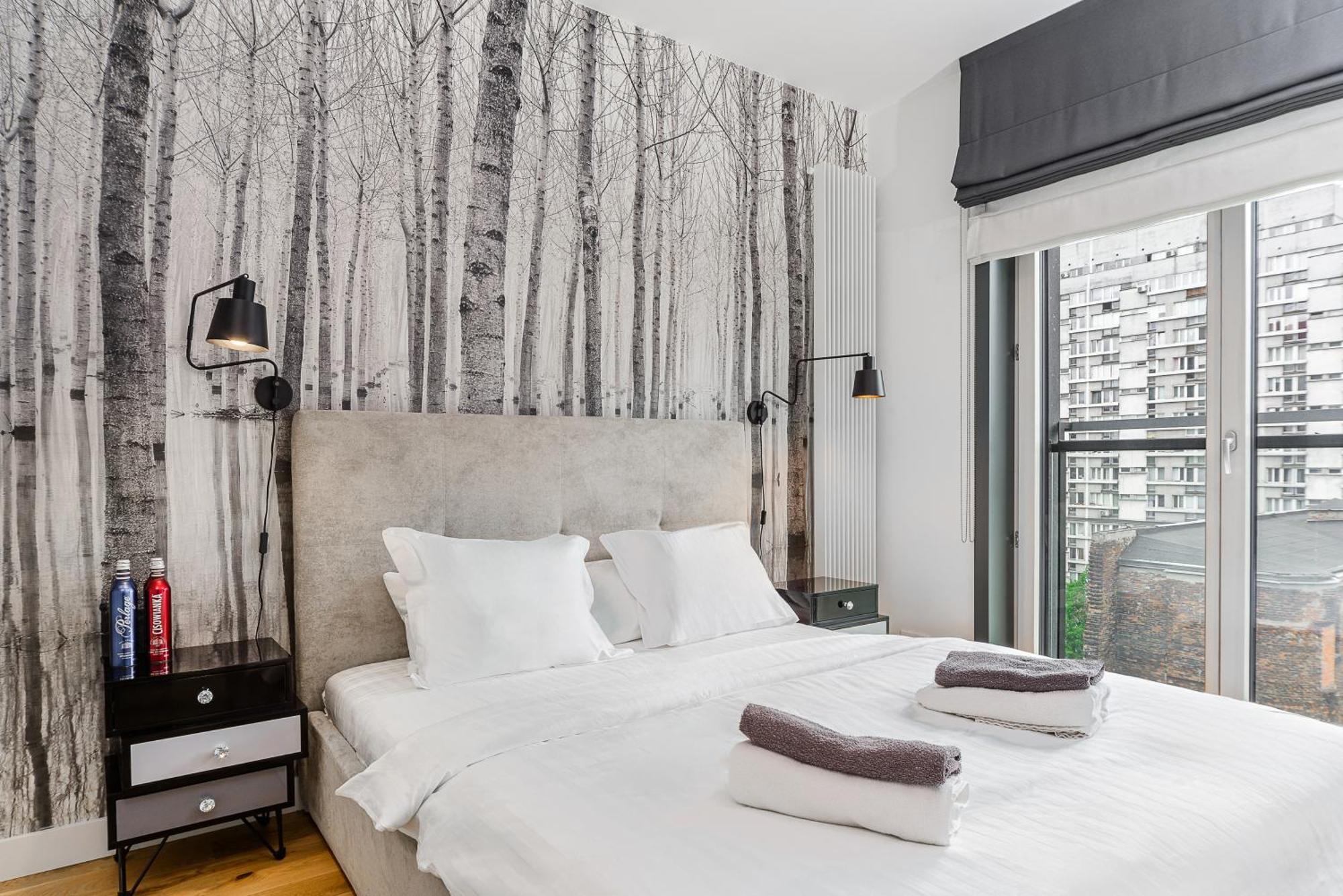 Luxury Apartments Mennica Residence With Parking Warsaw Exterior photo